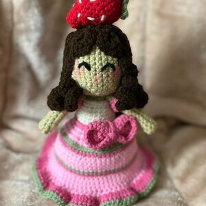 Handmade Strawberry Shortcake Doll